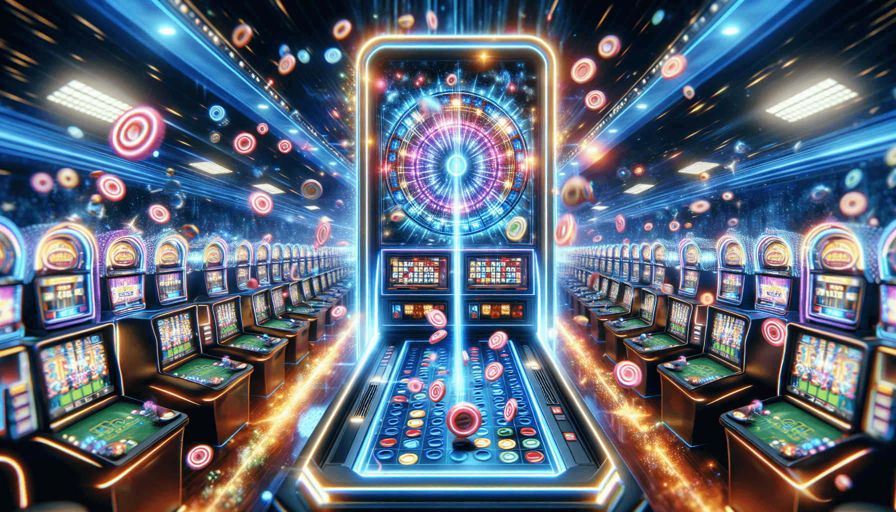Virtual Plinko game in a digital casino